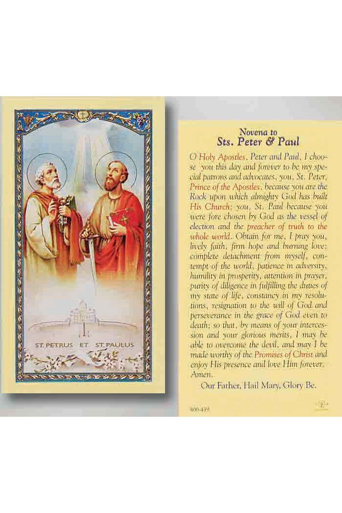 Novena to St. Peter & Paul - TA800439-Inspirational Gifts-Hirten-Michigan Church Supply