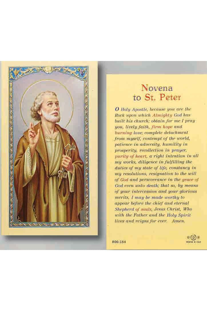 Novena to St. Peter - TA800154-Inspirational Gifts-Hirten-Michigan Church Supply