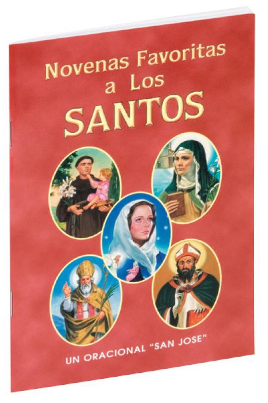 Novenas Favoritas A Los Santos - GF5804S-Inspirational Gifts-Catholic Book Publishing Corp-Michigan Church Supply