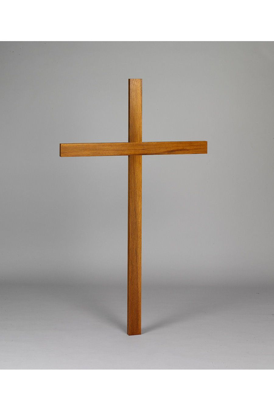 Oak Crosses for Church-Church Life-MCS-DO-4' x 29"-Light Oak-Michigan Church Supply