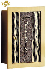 Offering Box - QF71OF20-Church Life-Empire Bronze-A) Offering-Michigan Church Supply