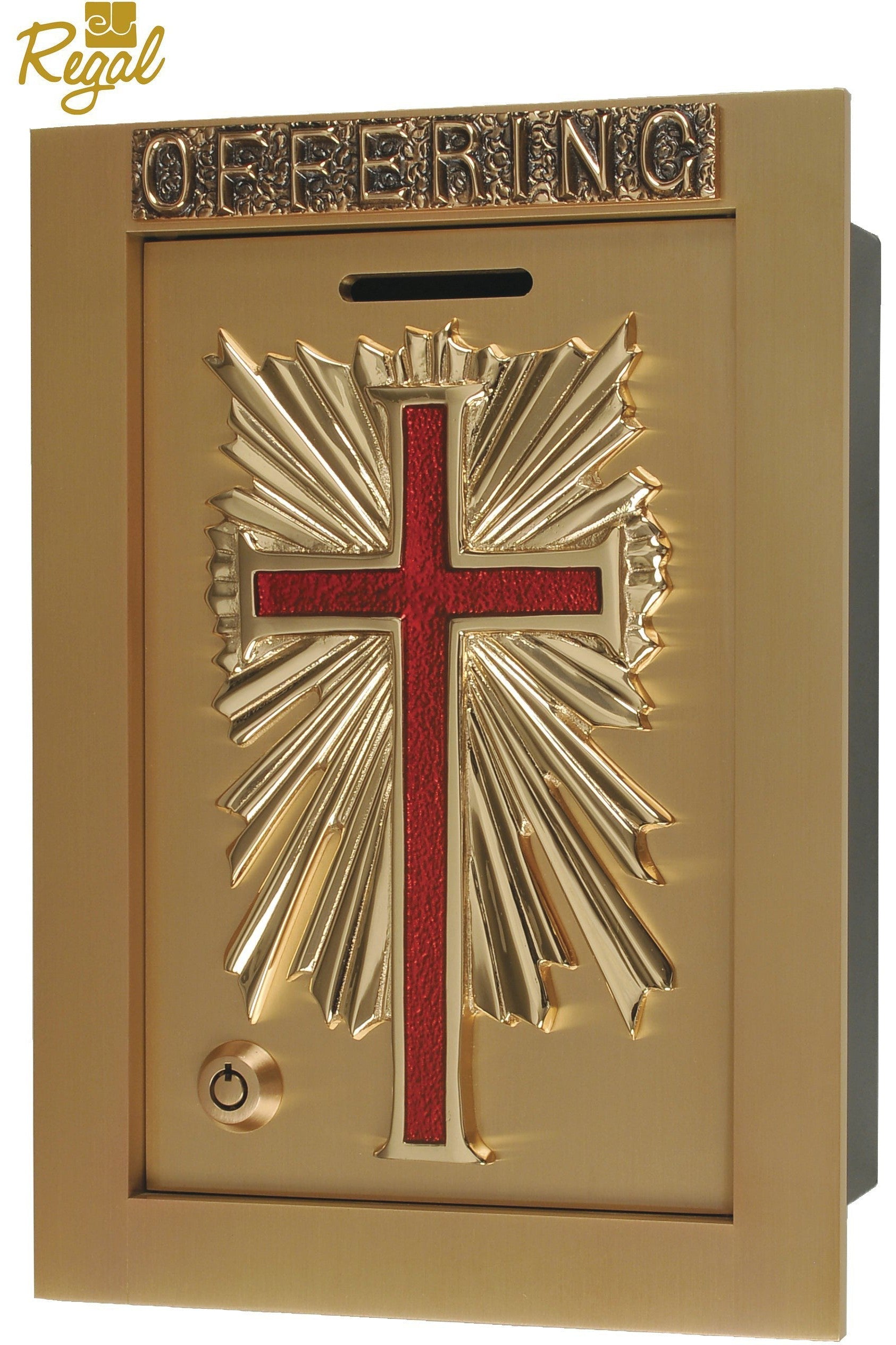 Offering Box - QF81OF50-Church Life-Empire Bronze-Michigan Church Supply