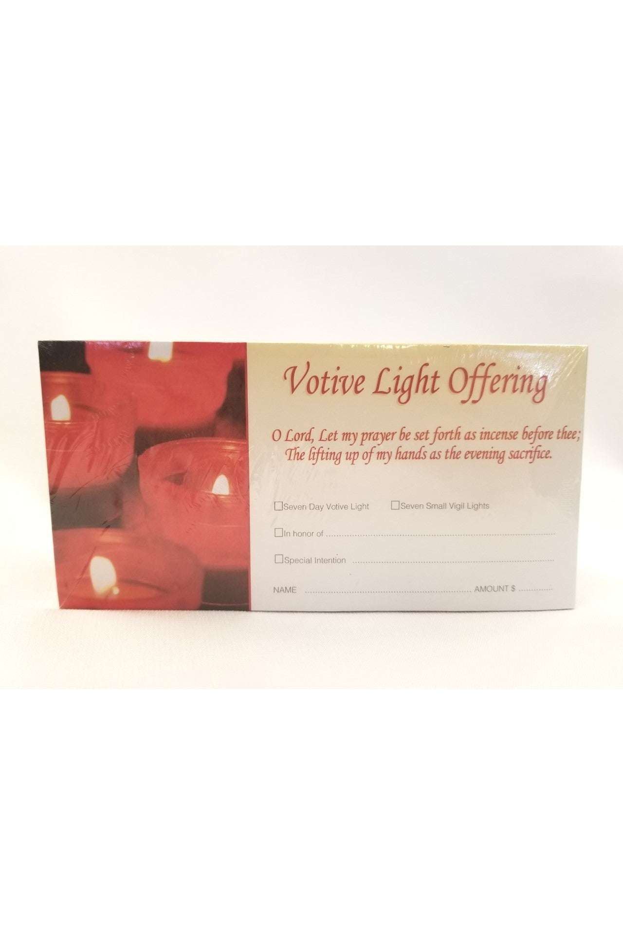 Offering Envelope Votive lights - TE9913-Church Life-Hermitage Art-Michigan Church Supply