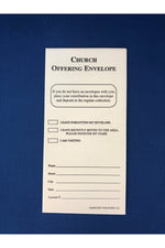 Offering envelopes- RU2-Church Life-Flynn MFG-Box of 100-Michigan Church Supply