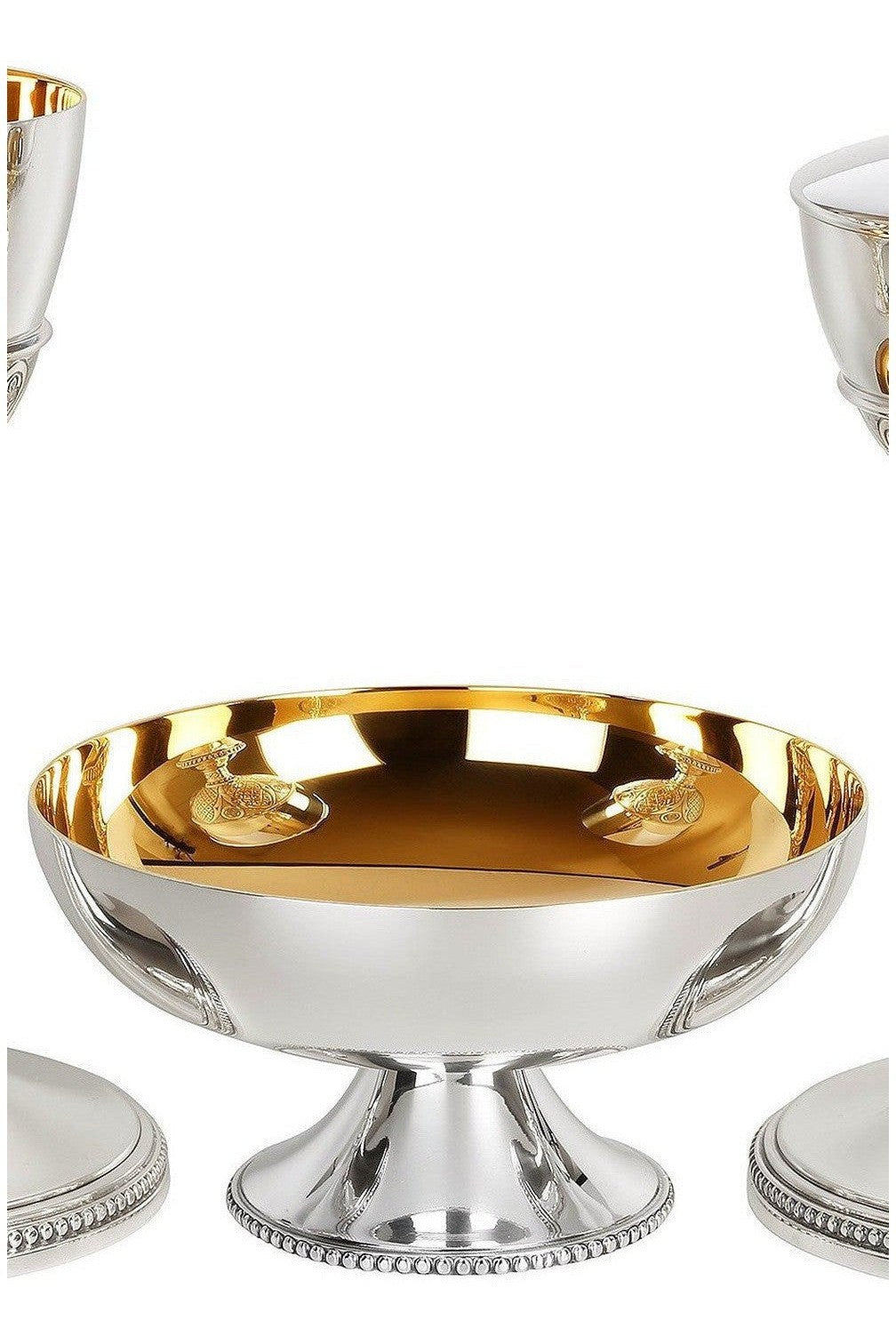 Open Ciboria-EW5402-Church Life-Molina/Artistic Silver-Brass Silver Plated-Michigan Church Supply