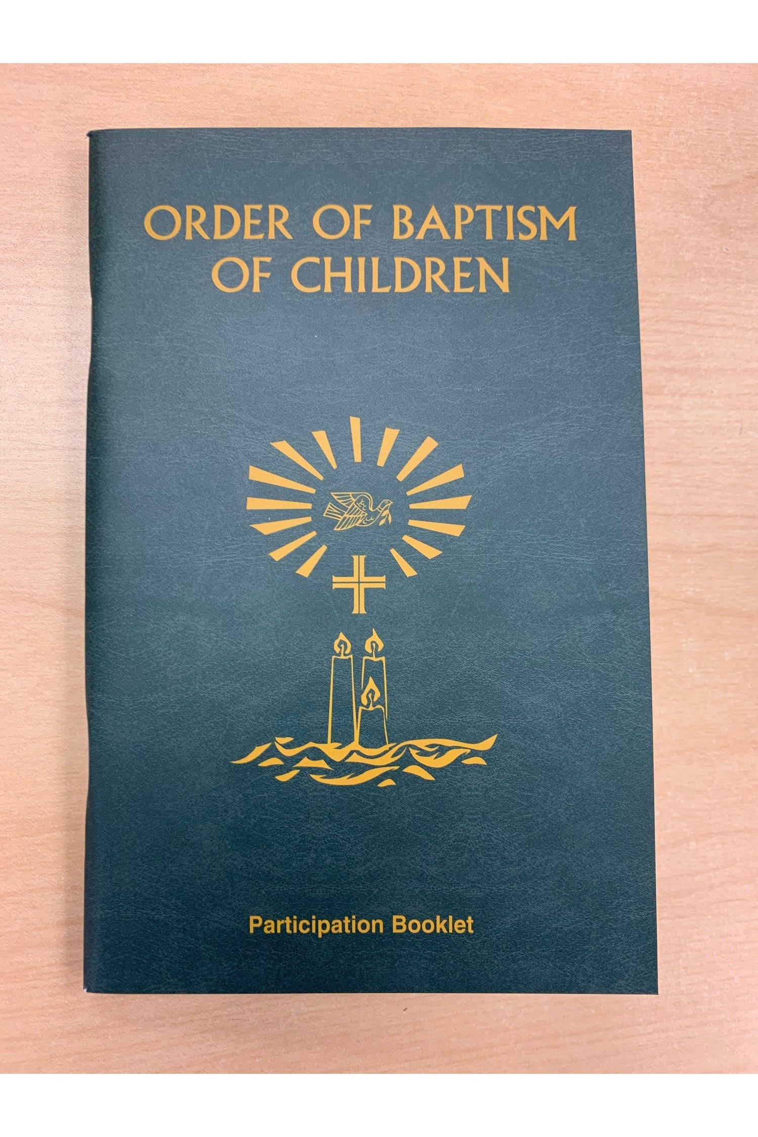 Order of Baptism Participation Booklet Revised Edition - GF8004-Church Life-Catholic Book Publishing Corp-Michigan Church Supply