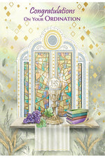 Ordination Greeting Card - UL86900-Inspirational Gifts-Malhame-Michigan Church Supply