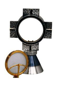 Ostensoria-EW258-Church Life-Molina/Artistic Silver-Red-Brass Silver Plated-Michigan Church Supply