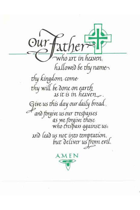 Our Father Prayer - PNCF2010-Inspirational Gifts-Printery House-Michigan Church Supply