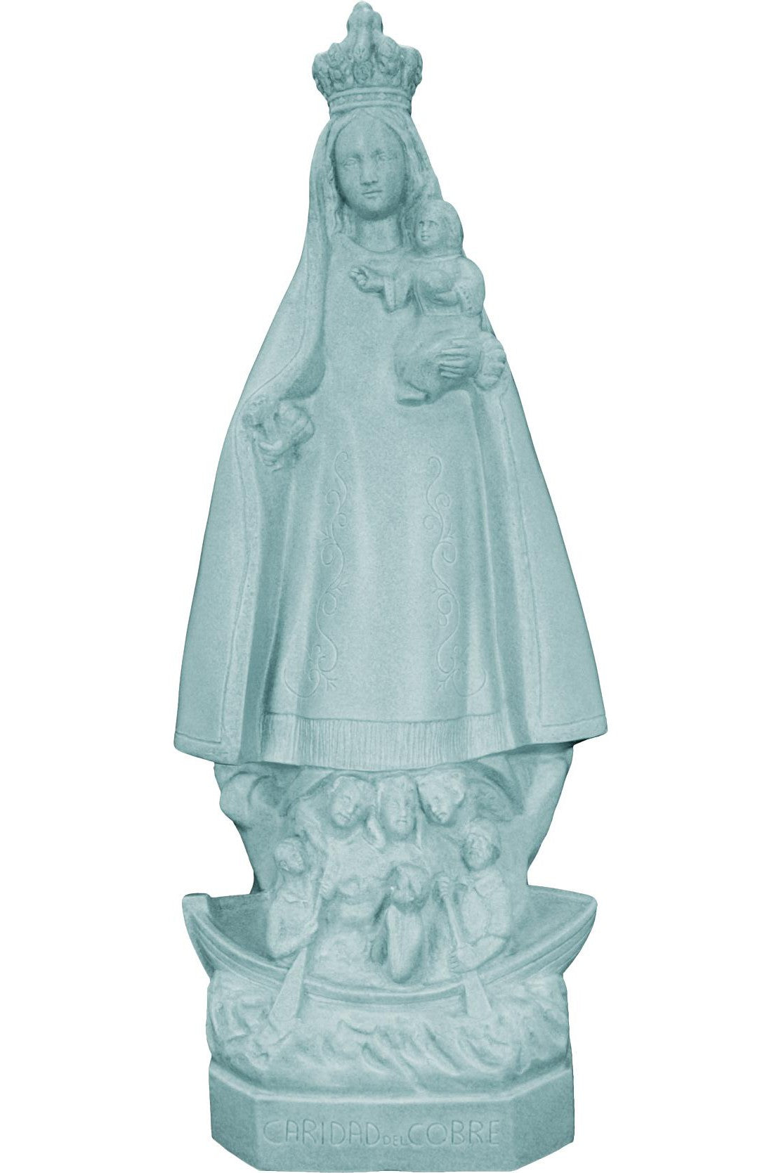 Our Lady of Charity WJSA2413C-Inspirational Gifts-Space Age Plastics-Granite-Michigan Church Supply