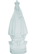 Our Lady of Charity WJSA2413C-Inspirational Gifts-Space Age Plastics-White-Michigan Church Supply