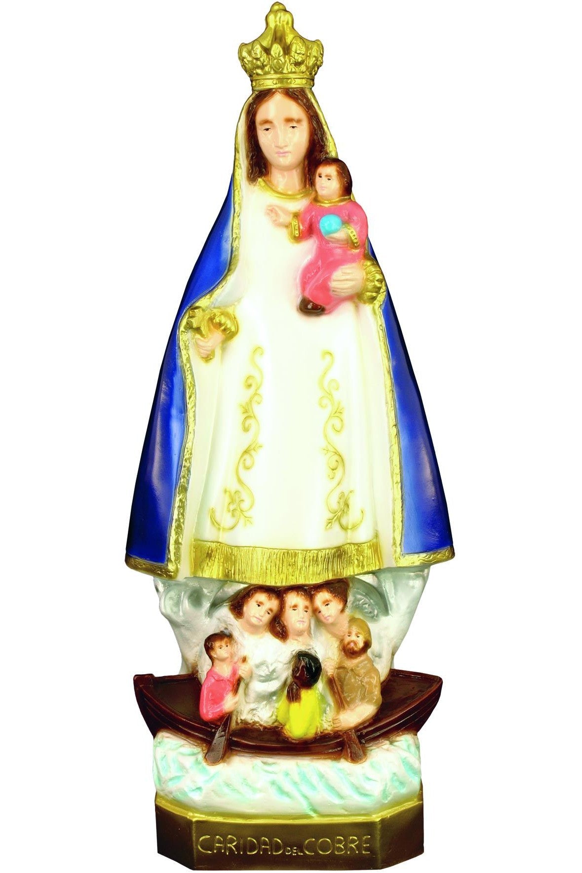 Our Lady of Charity WJSA2413C-Inspirational Gifts-Space Age Plastics-Colored-Michigan Church Supply