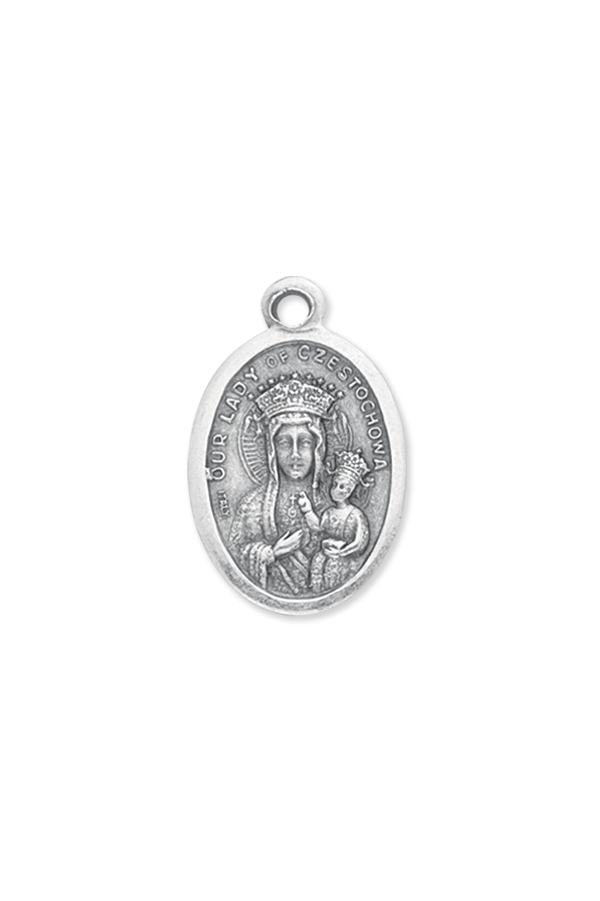 Our Lady of Czestochowa Medal - TA1086-Jewelry/Inspirational Gifts-Hirten-Michigan Church Supply