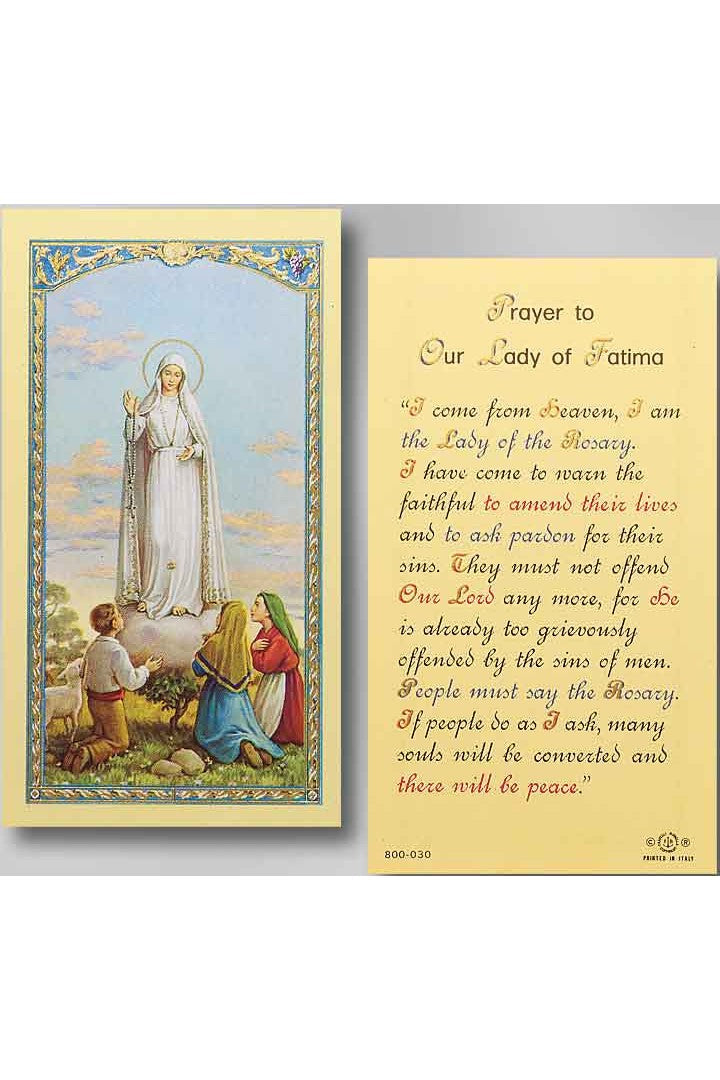 Our Lady of Fatima - TA800030-Inspirational Gifts-Hirten-Michigan Church Supply