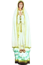 Our Lady of Fatima WJSA3235C-Inspirational Gifts-Space Age Plastics-Colored-Michigan Church Supply