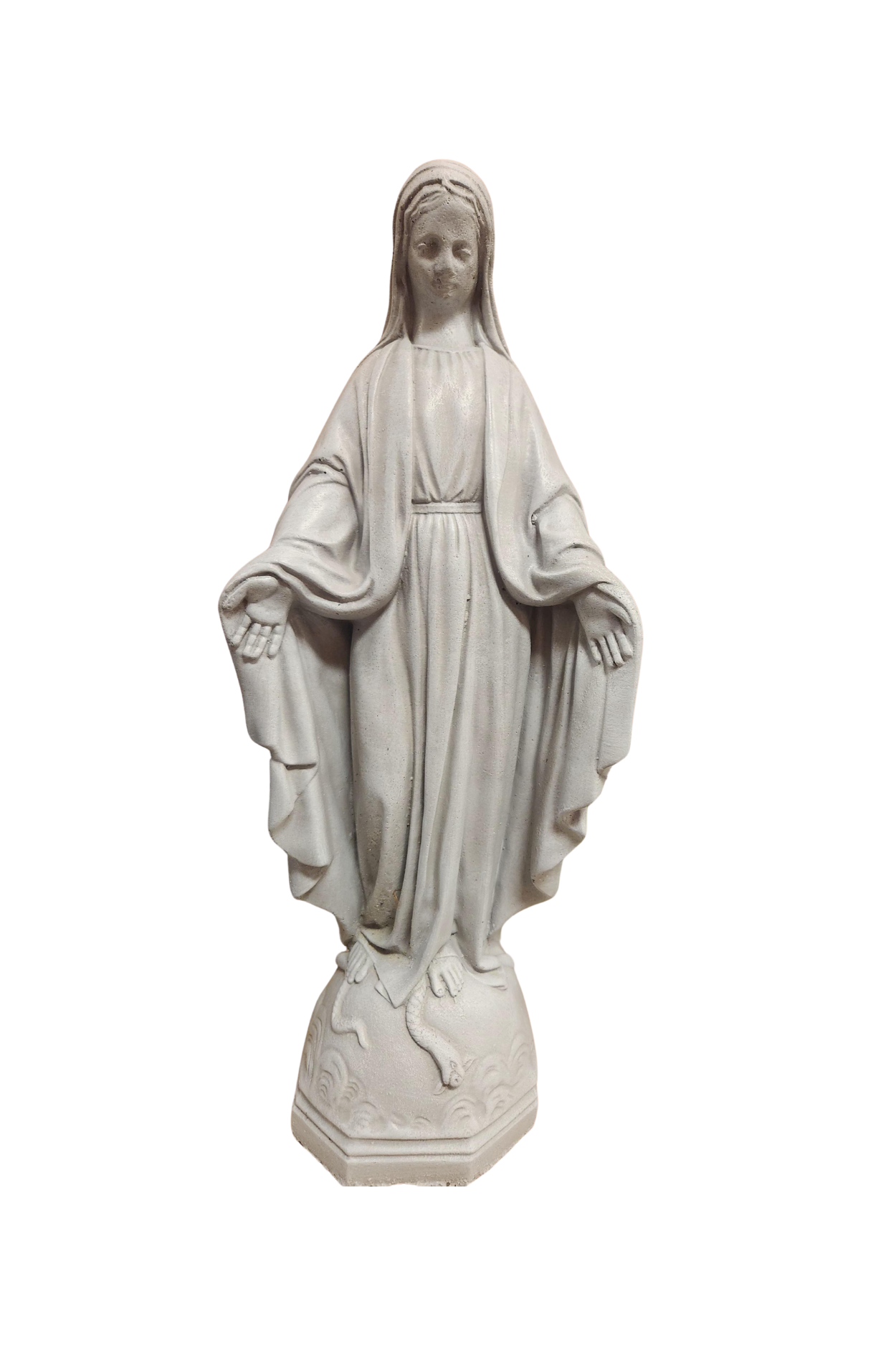 Our Lady of Grace Cement Statue - WY18XX0-Inspirational Gifts/Church Life-Abundant Blessings-Michigan Church Supply