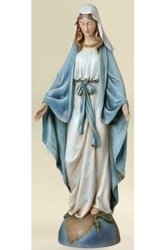 Our Lady of Grace Figure (14") - LI46694-Inspirational Gifts-Roman, Inc-Michigan Church Supply