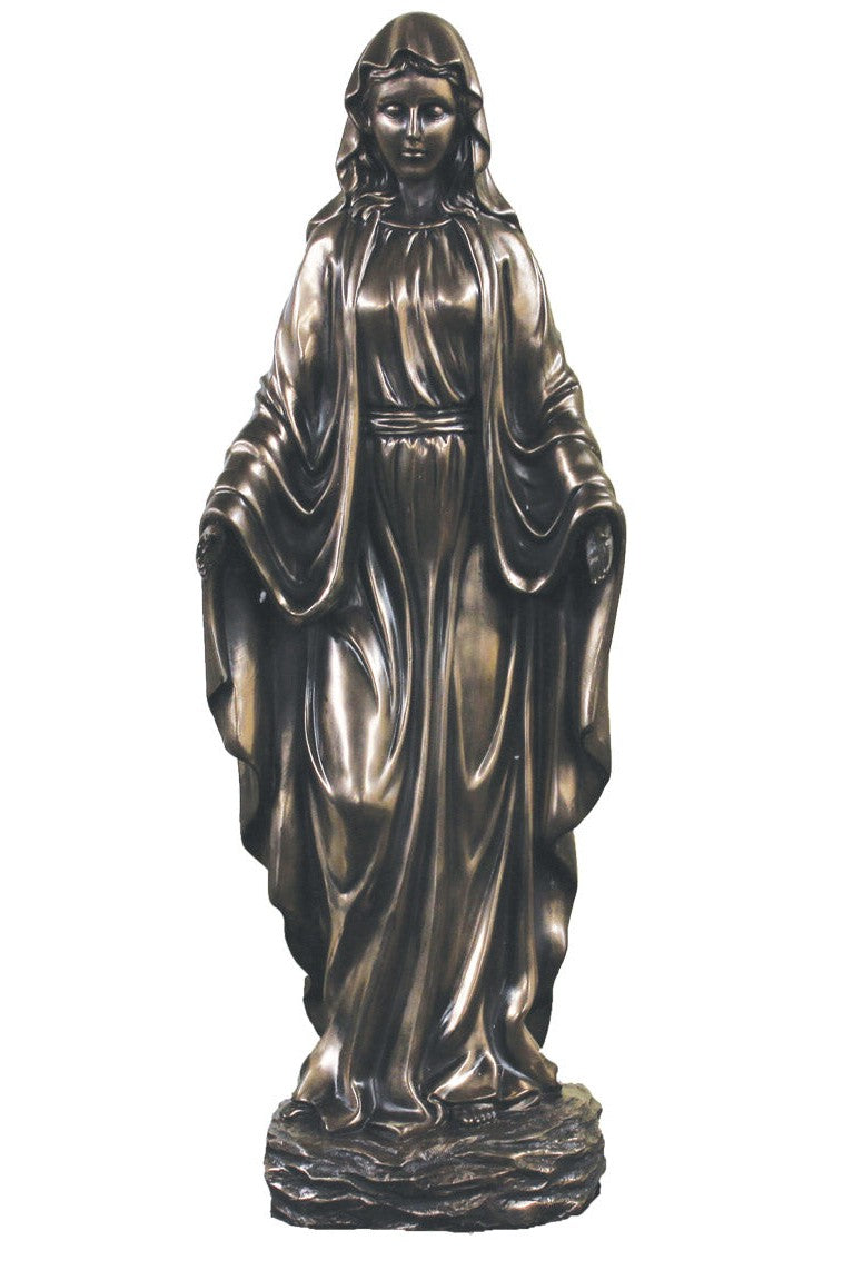 Our Lady of Grace Statue - ZWSRLOG20-Church Life-Goldscheider of Vienna-Michigan Church Supply