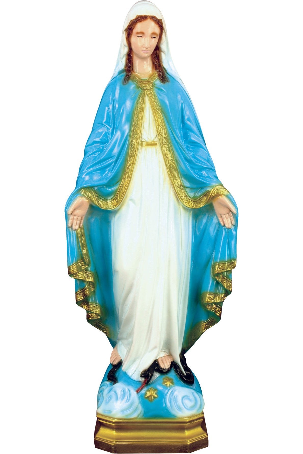 Our Lady of Grace WJSA2405C-Inspirational Gifts-Space Age Plastics-Colored-Michigan Church Supply