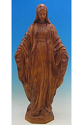 Our Lady of Grace WJSA3205C-Inspirational Gifts-Space Age Plastics-Wood Stain-Michigan Church Supply