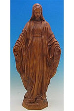 Our Lady of Grace WJSA3205C-Inspirational Gifts-Space Age Plastics-Wood Stain-Michigan Church Supply