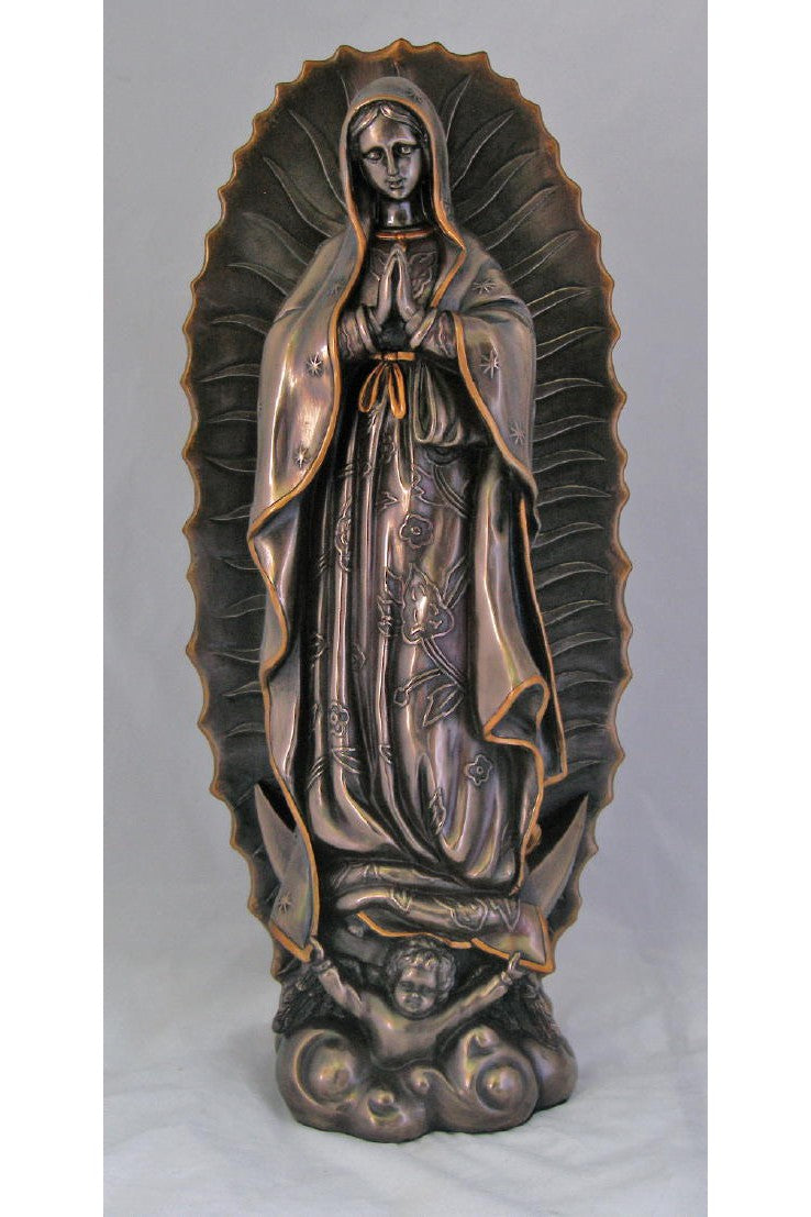 Our Lady of Guadalupe Statue - ZWSRAGUAD19-Church Life-Goldscheider of Vienna-Michigan Church Supply