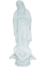 Our Lady of Guadalupe WJSA2445C-Inspirational Gifts-Space Age Plastics-White-Michigan Church Supply