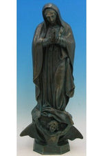 Our Lady of Guadalupe WJSA2445C-Inspirational Gifts-Space Age Plastics-Patina-Michigan Church Supply