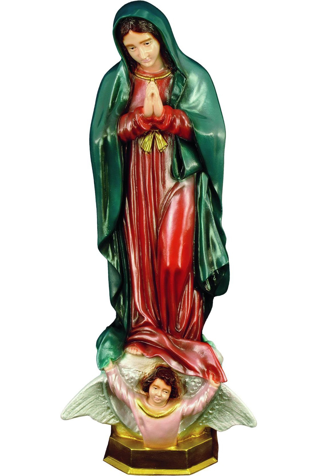 Our Lady of Guadalupe WJSA2445C-Inspirational Gifts-Space Age Plastics-Colored-Michigan Church Supply