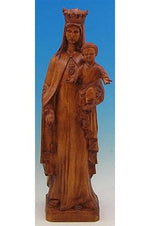 Our Lady of Mercy WJSA2461C-Inspirational Gifts-Space Age Plastics-Wood Stain-Michigan Church Supply