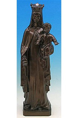 Our Lady of Mercy WJSA2461C-Inspirational Gifts-Space Age Plastics-Bronze-Michigan Church Supply