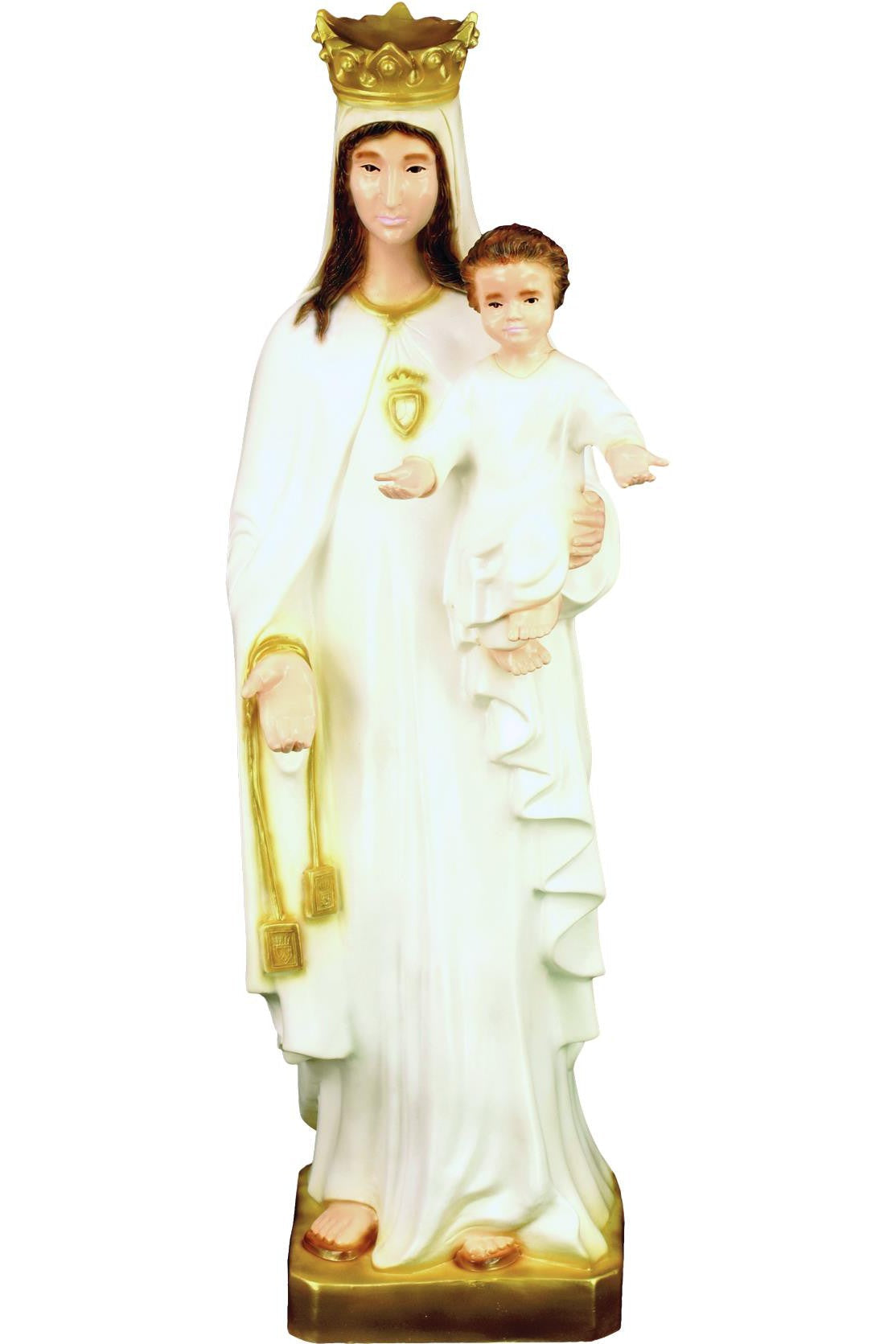 Our Lady of Mercy WJSA2461C-Inspirational Gifts-Space Age Plastics-Colored-Michigan Church Supply