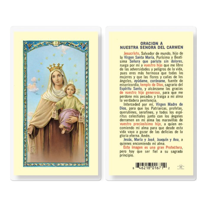 Our Lady of Mount Carmel Nrta. Sra. Del Carmen - TA700057-Inspirational Gifts-Hirten-Michigan Church Supply