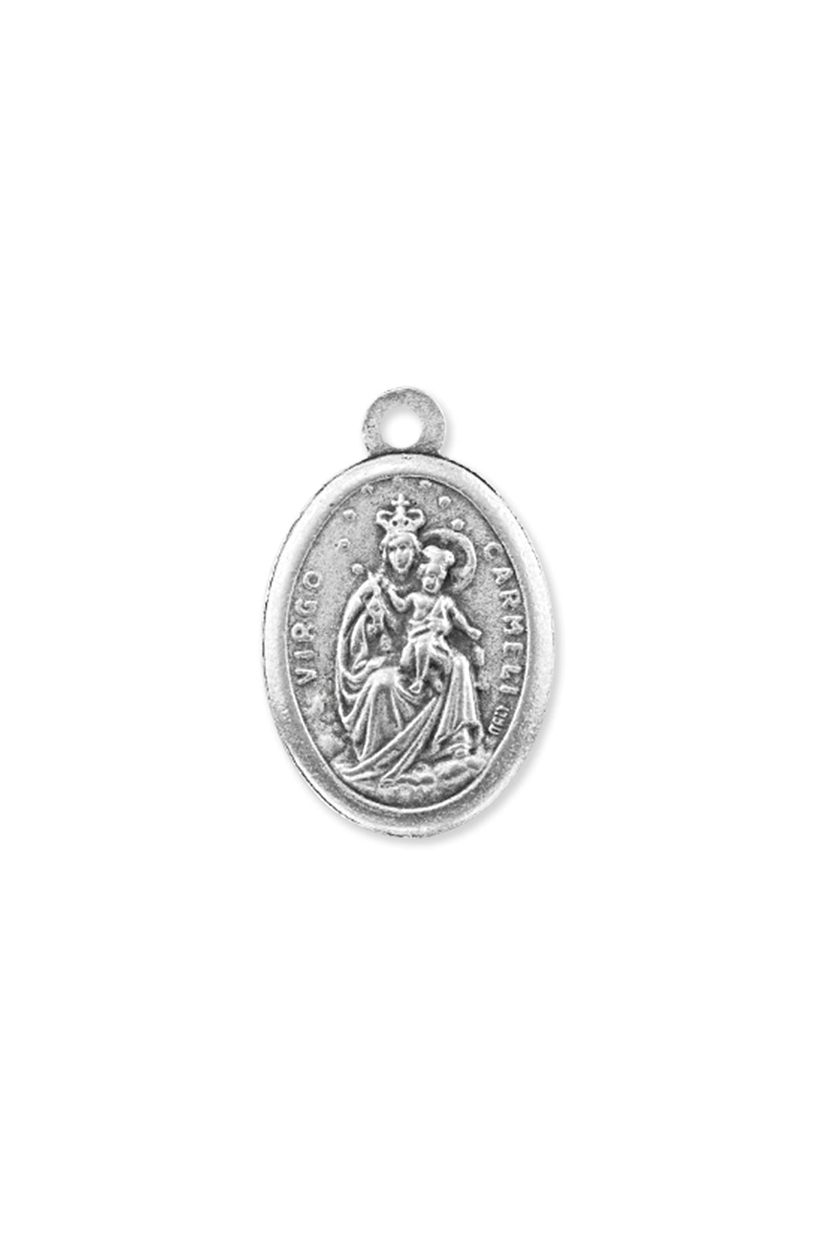 Our Lady of Mt. Carmel Scapular Medal - TA1086-Jewelry/Inspirational Gifts-Hirten-Michigan Church Supply