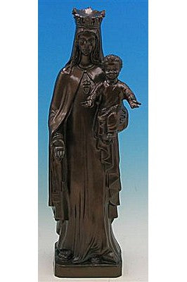 Our Lady of Mt. Carmel WJSA2462C-Inspirational Gifts-Space Age Plastics-Bronze-Michigan Church Supply