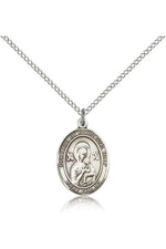 Our Lady of Perpetual Help Medal - FN8222-Jewelry-Bliss Mfg-Sterling Silver-Michigan Church Supply