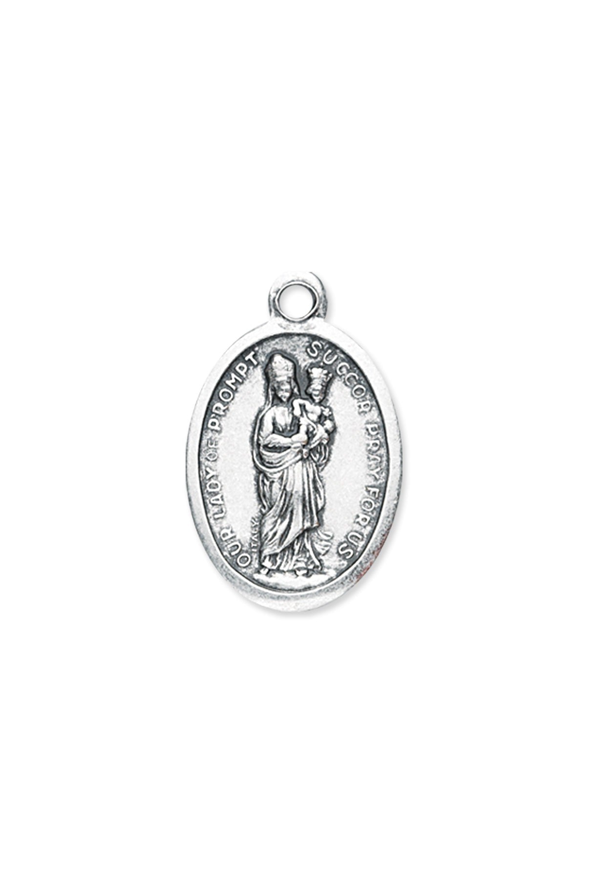 Our Lady of Prompt Succor Medal - TA1086-Jewelry/Inspirational Gifts-Hirten-Michigan Church Supply