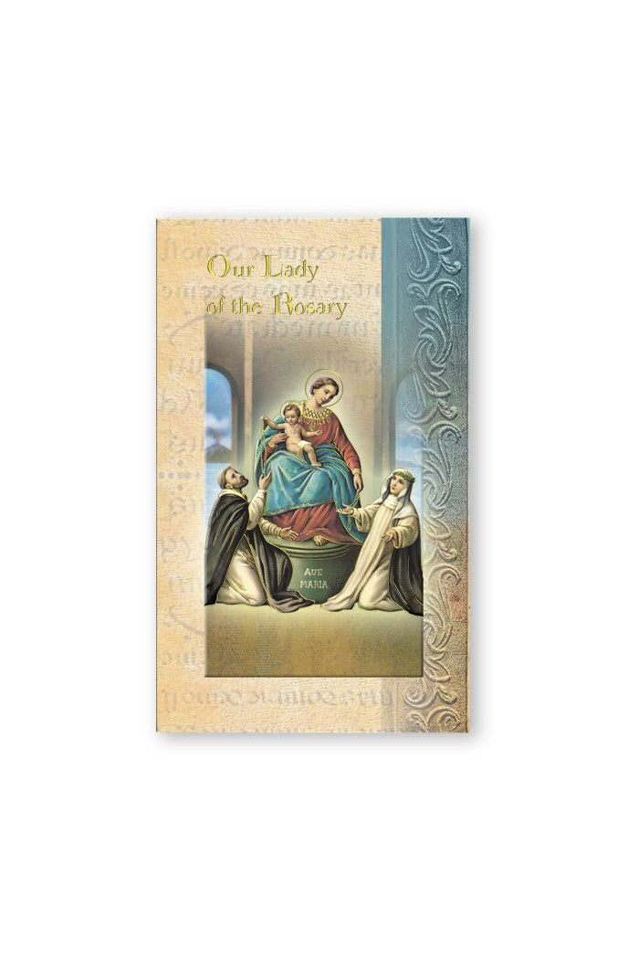 Our Lady of the Rosary Folder - TAF5-273-Inspirational Gifts-Hirten-Michigan Church Supply