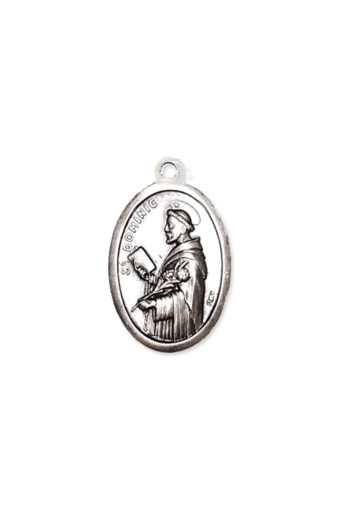 Our Lady of the Rosary Medal - TA1086-Jewelry/Inspirational Gifts-Hirten-Michigan Church Supply