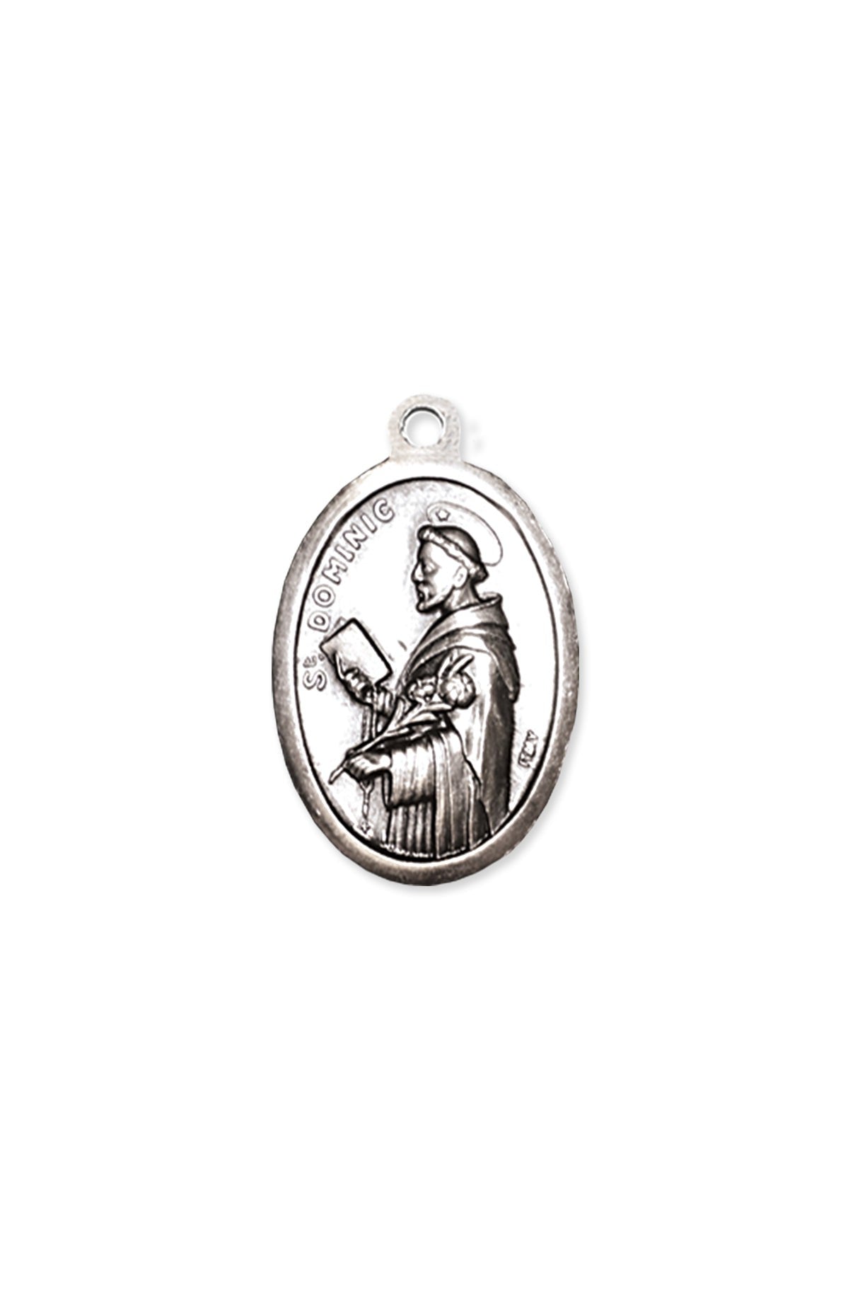 Our Lady of the Rosary Medal - TA1086-Jewelry/Inspirational Gifts-Hirten-Michigan Church Supply