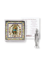 Our Lady of the Rosary Pocket Statue - TA891212-Inspirational Gifts-Hirten-Michigan Church Supply