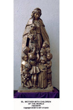 Our Lady with The Children of The World - HD78034FR-Church Life-Demetz-Fiberglass 36"-Michigan Church Supply