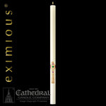 Paschal Candle - Cross of Erin-Church Life-Cathedral Candle-1-15/16" x 39" - GG79104001-Michigan Church Supply