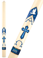 Paschal Candle - Serenity-Church Life-Dadant-1-15/16" x 39"-Michigan Church Supply