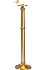 Paschal Candlestick - QF70FC20-F-Church Life-Empire Bronze-Combination-Michigan Church Supply