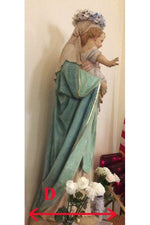 Passiontide Statue Veil for 2'-8' Statue - SLPSV-Church Life-Beau Veste-2 ft to 3 ft-Purple-Michigan Church Supply