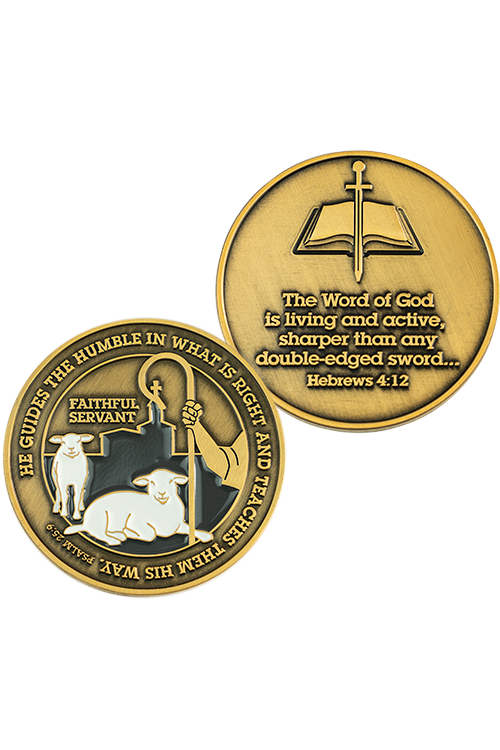 Pastor Appreciation Coins - FRCOIN48-4-Inspirational Gifts-Logos Trading Post-Michigan Church Supply