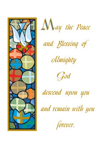 Peace of God Mass Cards FQMC022-Church Life-Barton Cotton-Michigan Church Supply