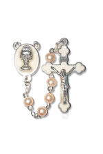 Pearl First Communion Rosary - WOSR3990JC-Inspirational Gifts-Singer-Michigan Church Supply