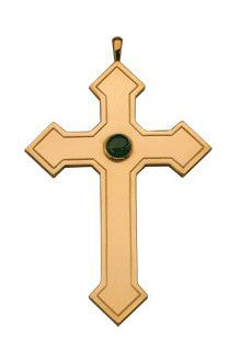 Pectoral Cross-EW7575-Church Life-Molina/Artistic Silver-Brass Gold Plated-Michigan Church Supply